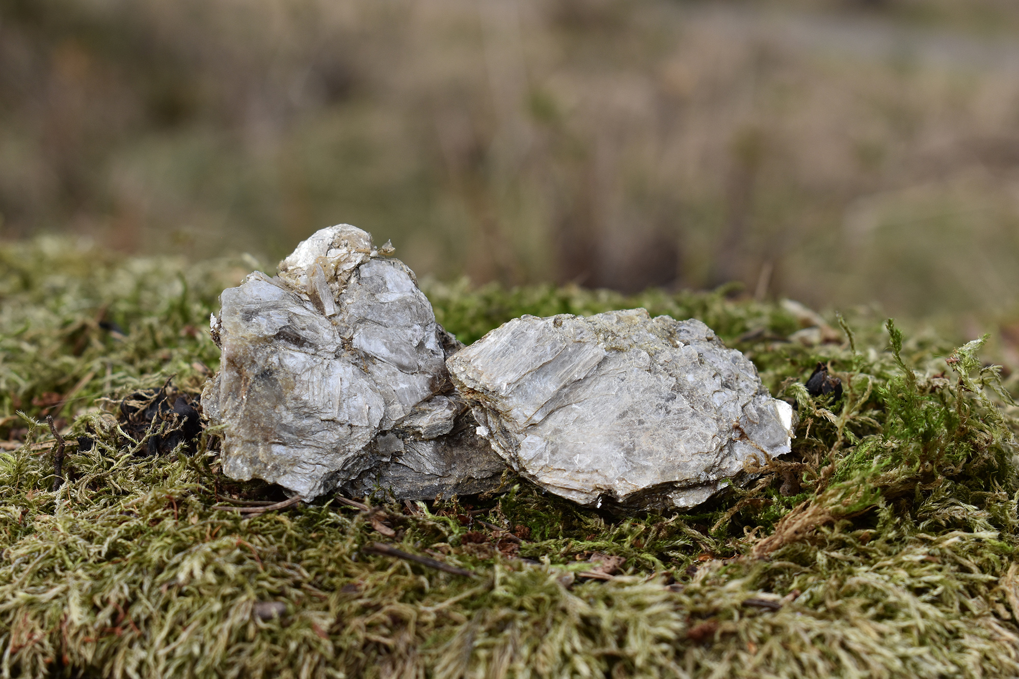 Rå mica/glimmer